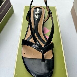 Naturalizer Black Strappy Sandals